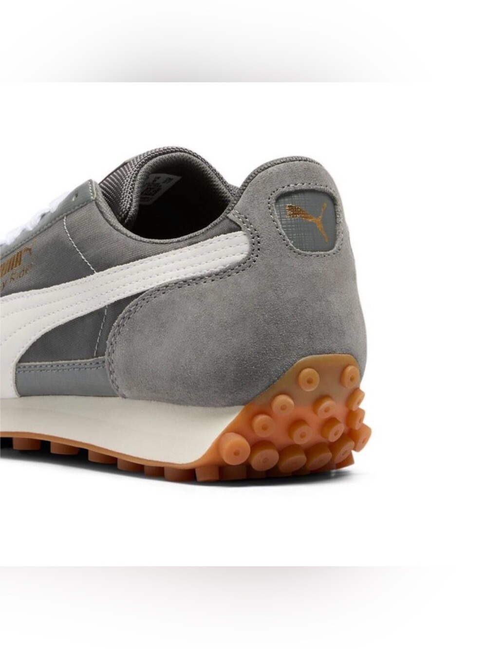 Puma Easy Rider Dub Gray and White Sneakers M 10 W 11 - Picture 3 of 10